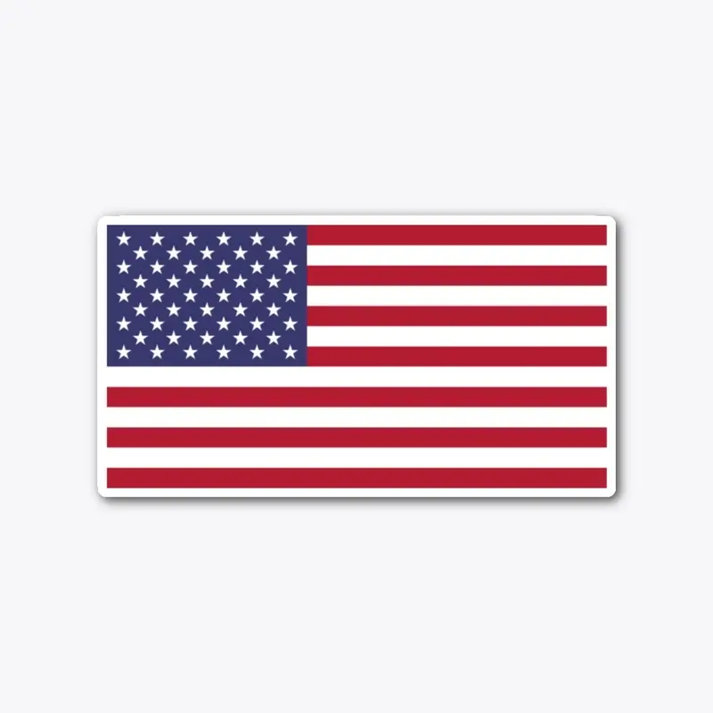 USA Flag Sticker