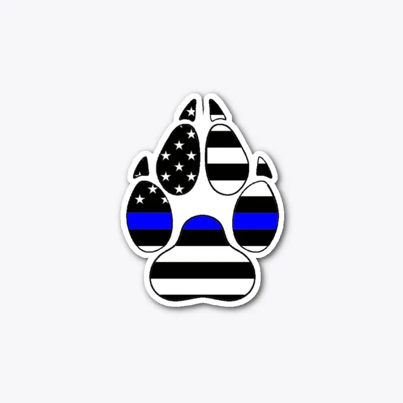 K9 Paw Protection sticker